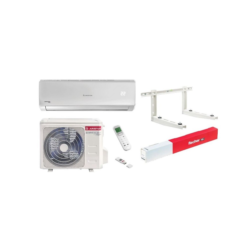 Climatizzatore Ariston Alys monosplit 9000 btu + wifi con staffa