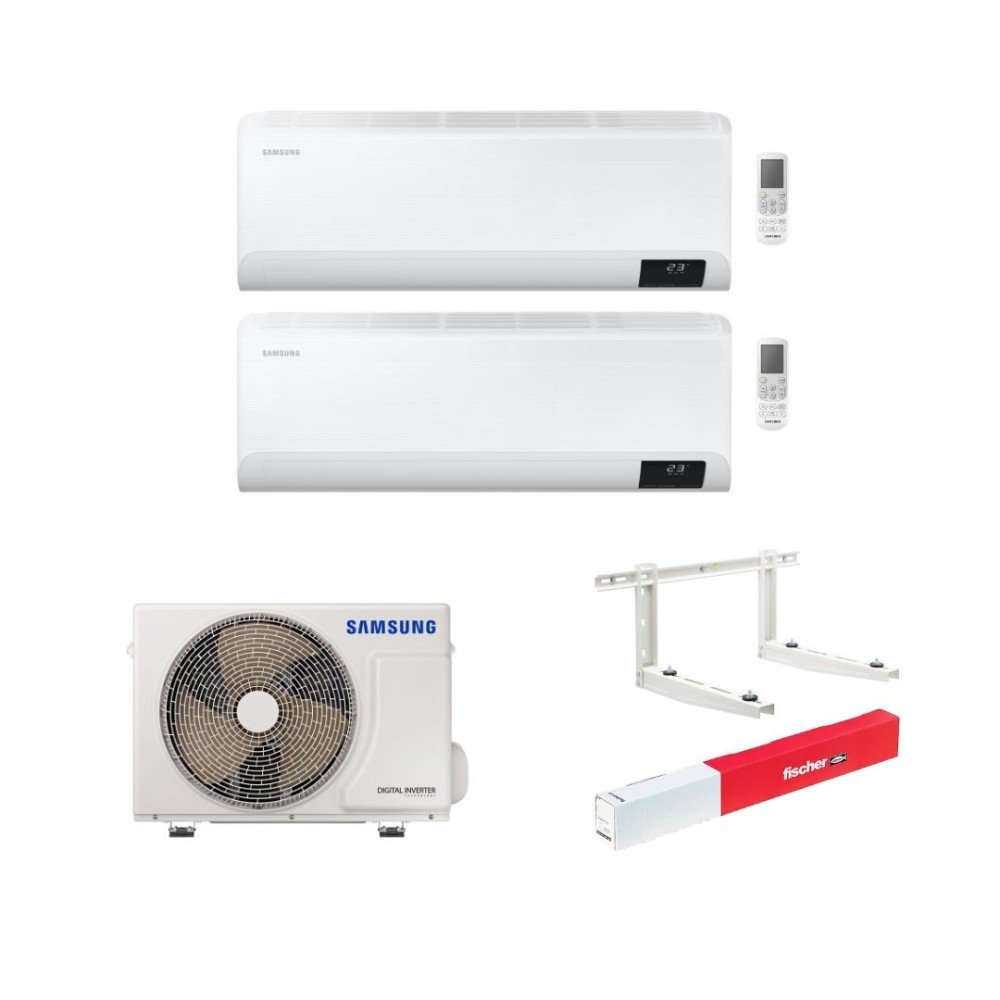 Climatizzatore Samsung Cebu Wi-fi Dual split 7000 + 18000 btu