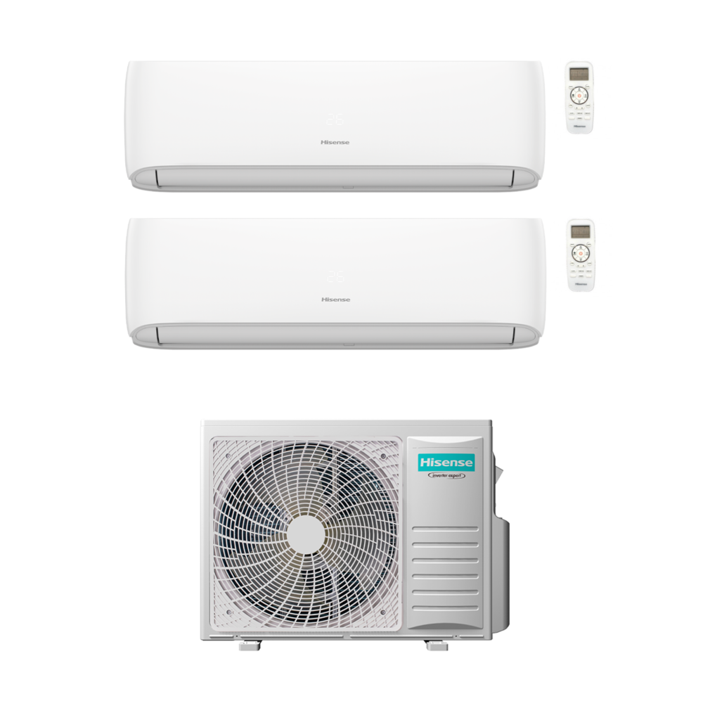 Climatizzatore Hisense Hi-Comfort  Dual split 12000 + 12000 btu