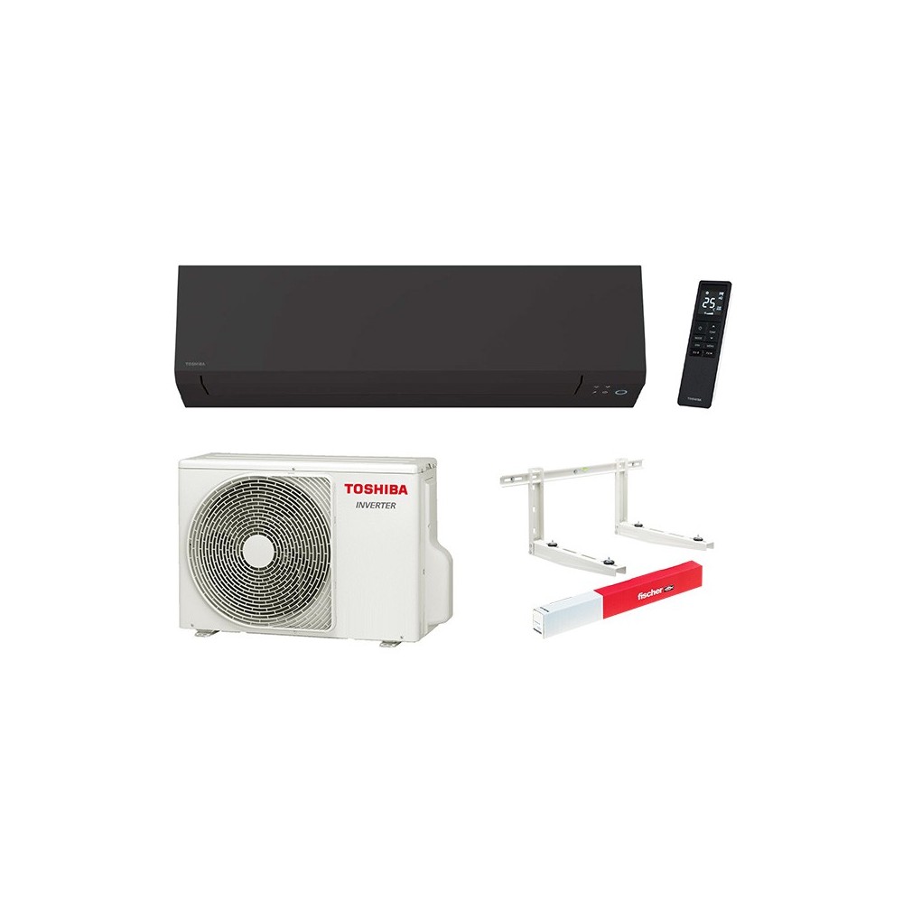 Climatizzatore Toshiba Shorai Edge Black 10000 btu + STAFFA OMAGGIO