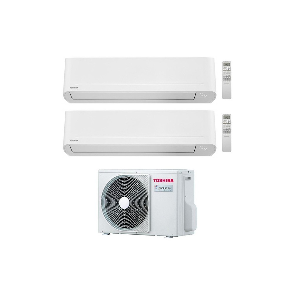 Climatizzatore Toshiba Seiya Classic Dual split 10000+10000 btu