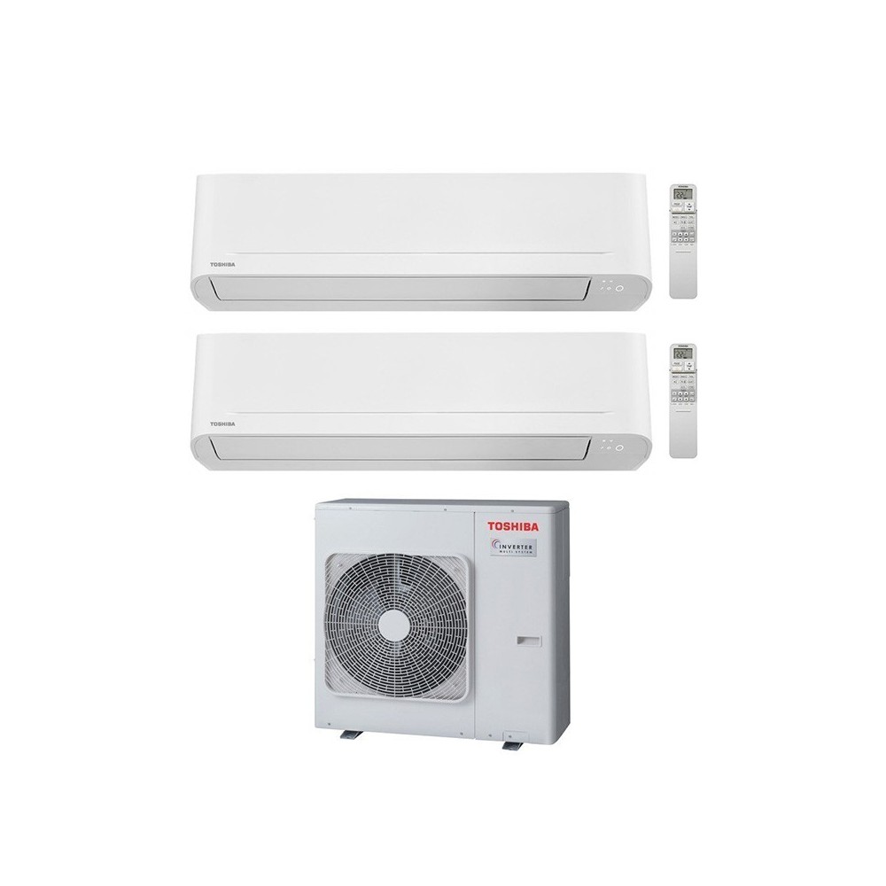 Climatizzatore Toshiba Seiya Classic Dual split 10000+13000 btu