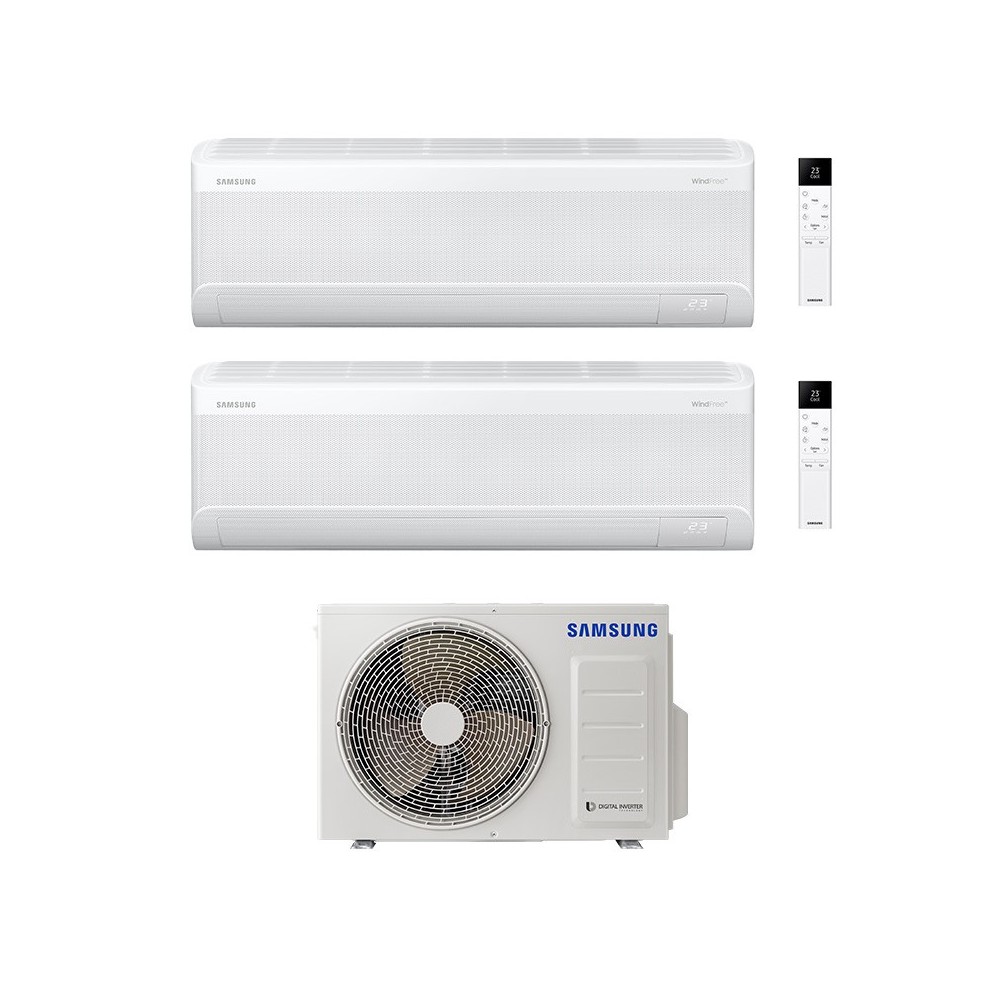 Climatizzatore Samsung Windfree Avant S2 Wi-fi Dual split 9000+9000