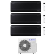 Climatizzatore Samsung Windfree Black Wi-fi Trial split 9000+9000+9000