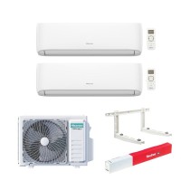 Climatizzatore Hisense Hi-Comfort Wi-fi Dual split 9000 + 9000 btu