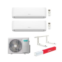 Climatizzatore Hisense Hi-Comfort Dual split 7000 + 18000 btu