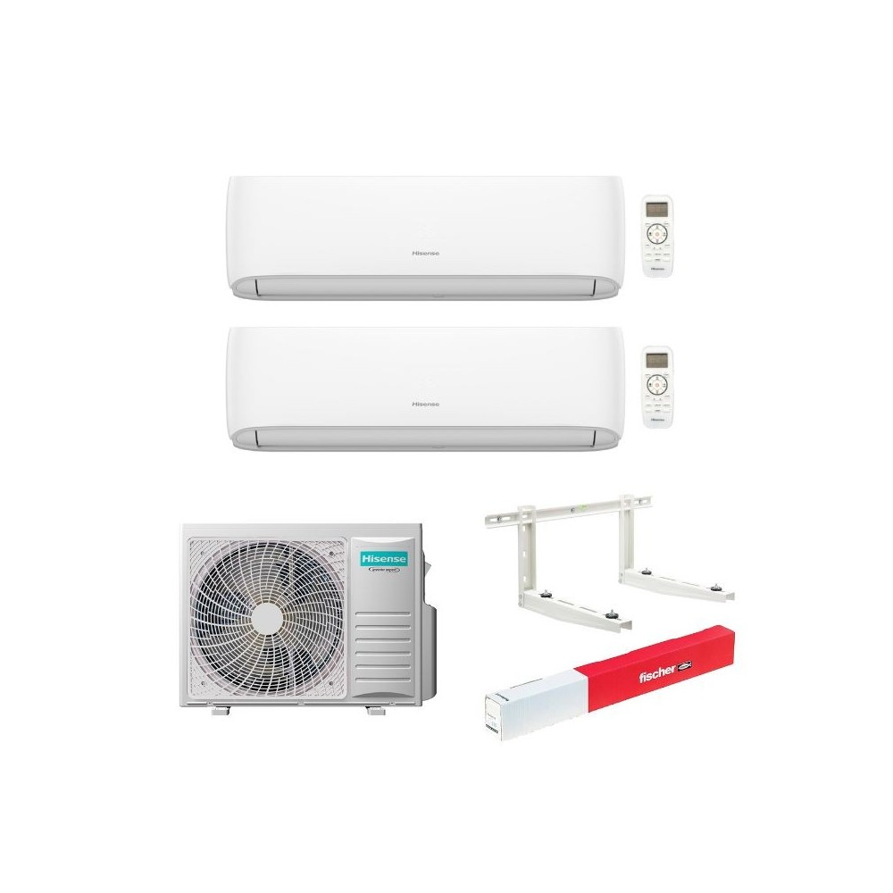 Climatizzatore Hisense Hi-Comfort Dual split 7000 + 18000 btu