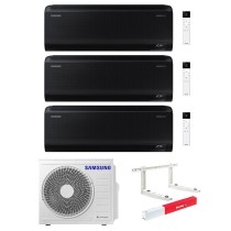 Climatizzatore Samsung Windfree Black Wi-fi Trial 12000+12000+12000