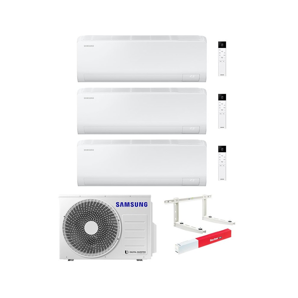 Climatizzatore Samsung Cebu S2 Wi-fi Trial split 7000+7000+7000 btu