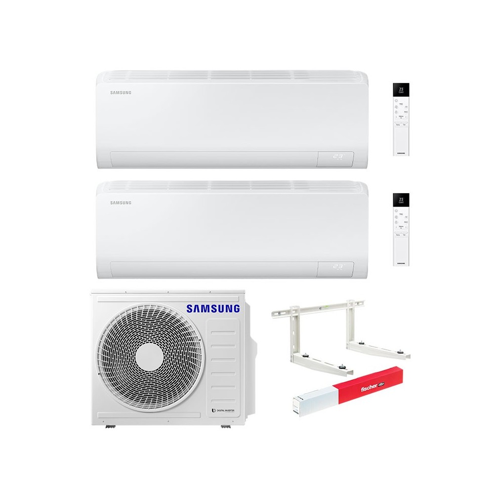 Climatizzatore Samsung Cebu S2 Wi-fi Dual split 12000 + 12000 btu