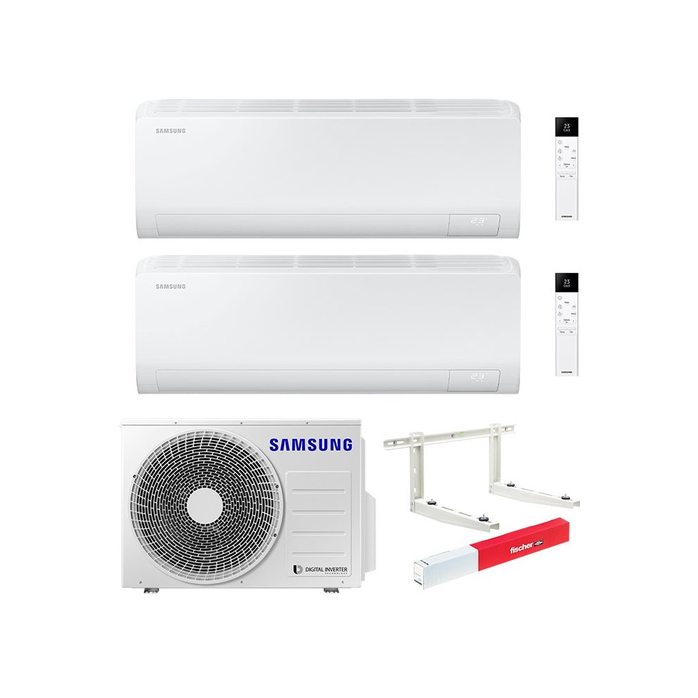 Climatizzatore Samsung Cebu S2 Wi-fi Dual split 12000 + 12000 btu