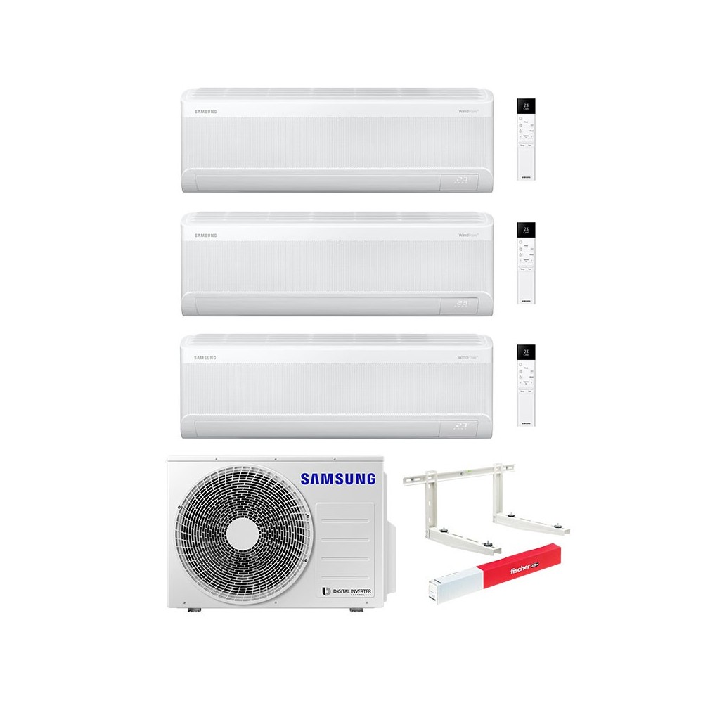 Climatizzatore Samsung Windfree Avant S2 Trial split 9000+9000+9000