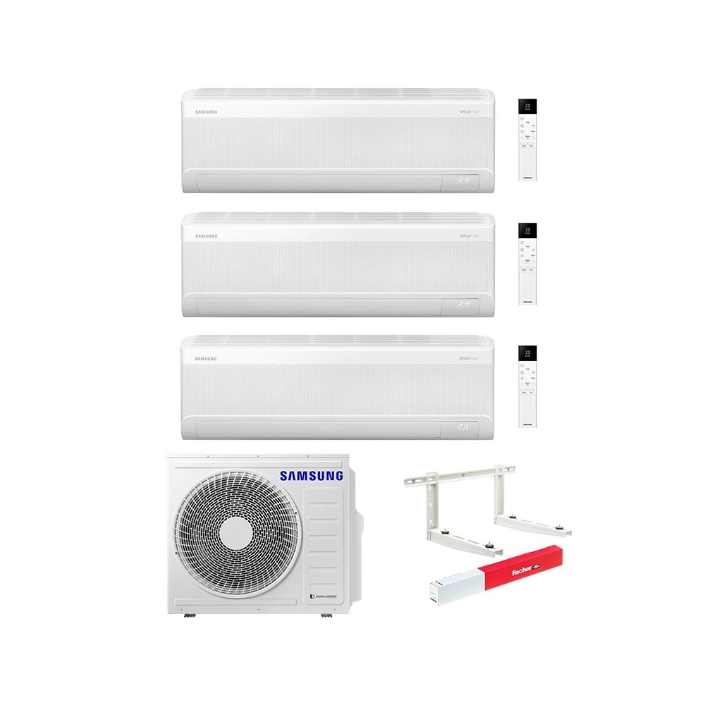 Climatizzatore Samsung Windfree Avant S2 Trial split 9000+9000+9000