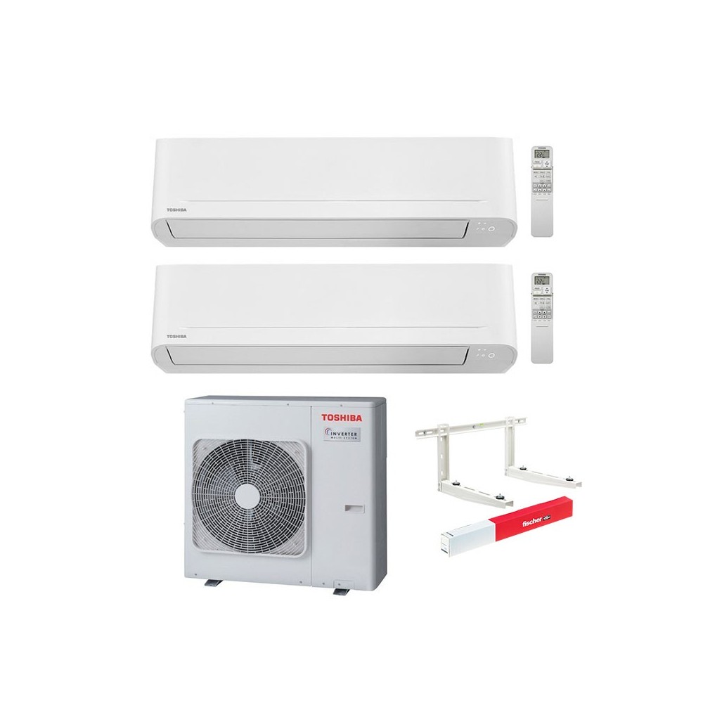 Climatizzatore Toshiba Seiya Classic Dual split 13000+13000 btu