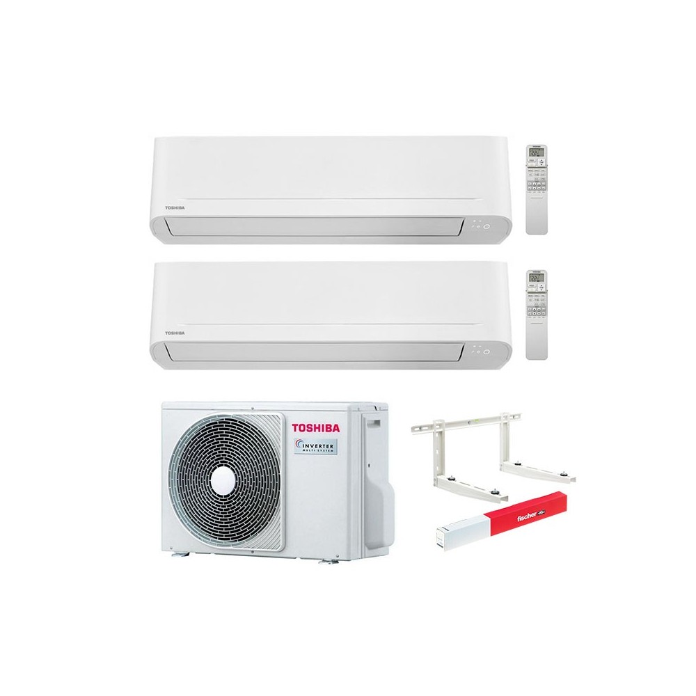 Climatizzatore Toshiba Seiya Classic Dual split 10000+13000 btu