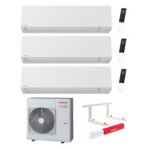 Climatizzatore Toshiba Shorai Edge White Trial split 13000+13000+13000